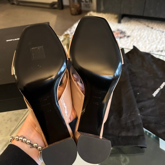 Saint Laurent LOU LOU Mule Sandals - Picture 4 of 6